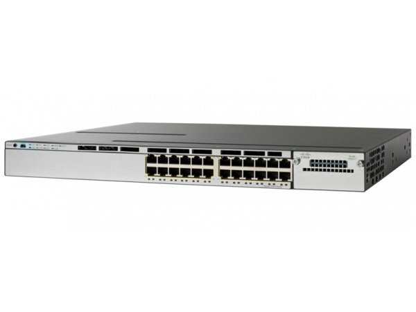 Cisco Catalyst 3850 24 Port UPOE LAN Base, WS-C3850-24U-L